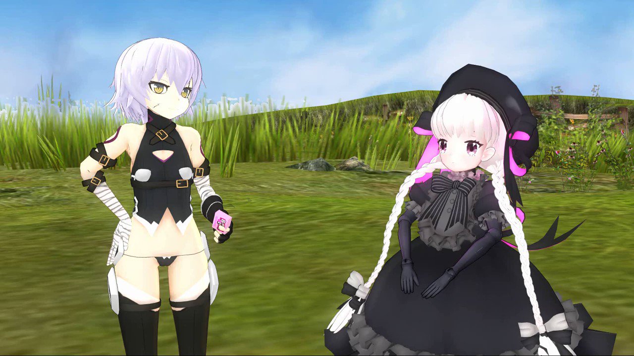 Thiridian & Lindsey on X: Another bubblegum video for today! Its Jack and  Alice from Fate Grand Order. This ones a bit more complex than the regular  bubble blowing videos I do!