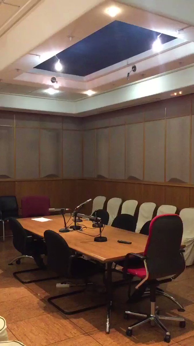 Ya está preparado el estudio Paco Gandía de @RadioSevilla para recibir al público.