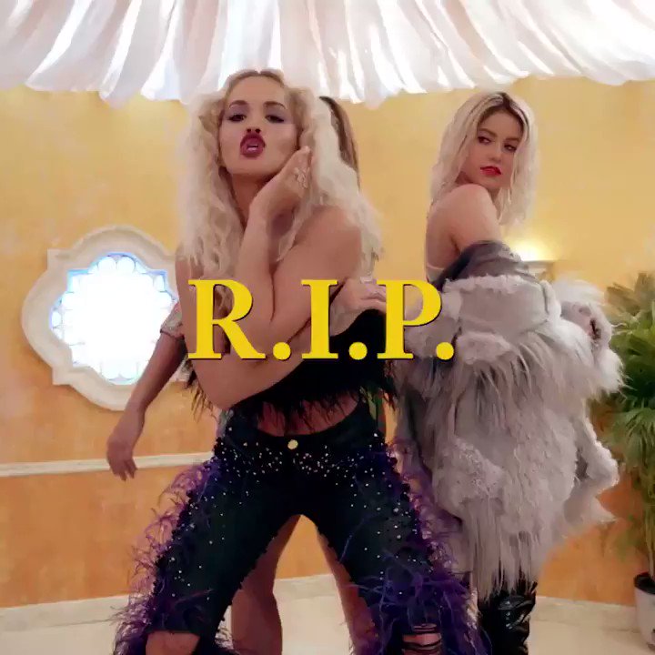 Rita Ora's photo on #RIPTOTHEBS