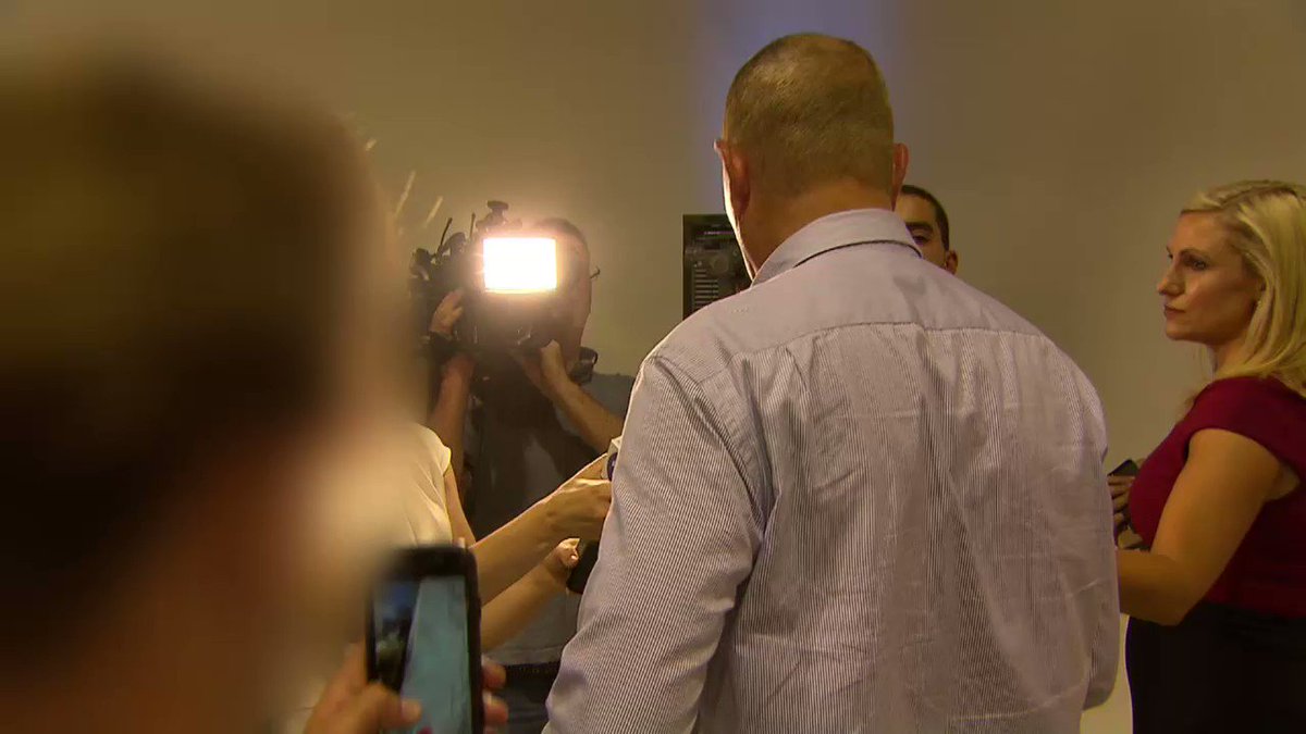 WATCH: This is the moment Senator Fraser Anning was egged by a teenage boy during a press conference in Melbourne. #9News