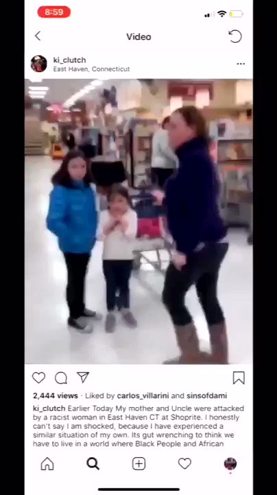 In the latest episode of, “White People Be Buggin” here is Connie Magovery Terrone verbally attacking a young Black Male in Shop Rite of East Haven. You can here her clearly stating, “there are fucking niggers in East Haven, yeah i said it. She allegedly works for a HS or college