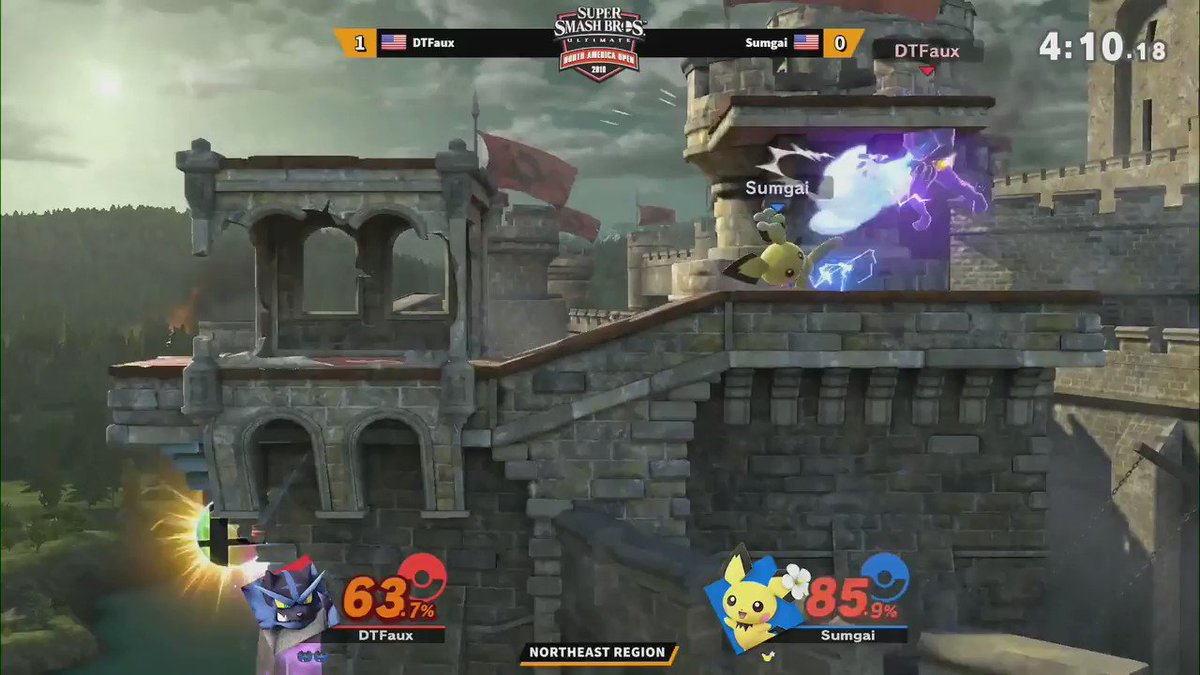DTFaux suplexes his way to the top and breaks his opponents in half, taking the Northeast Region title! He moves on to the #SmashBrosUltimate #NintendoNAO19 Grand Finals at #PAXEast! Tune in to see more winners crowned.
http://twitch.tv/nintendo