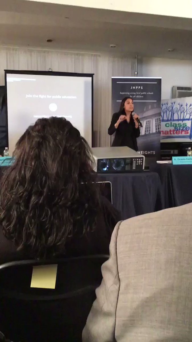 Specialized high school parents heckle @aoc at an education town hall and you won’t believe what happens next