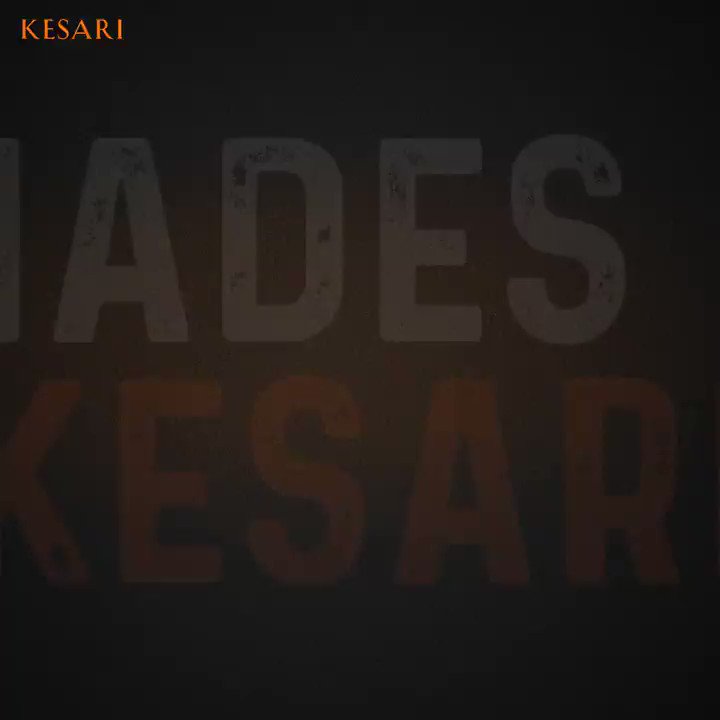 The different shades of #Kesari from all over the world. In cinemas this #Holi, 21st March. 4 days to go - http://bit.ly/Kesari-PreTix
@ParineetiChopra @SinghAnurag79 @karanjohar @apoorvamehta18 @SunirKheterpal @DharmaMovies #CapeOfGoodFilms @iAmAzure @ZeeStudios_