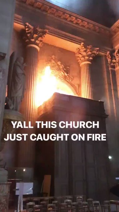 Zabrinjavajući trend :Požar u dvije najveće pariške crkve, stotine vandaliziranih crkava diljem Francuske LeQbrHkF08iYeWZt?format=jpg&name=small