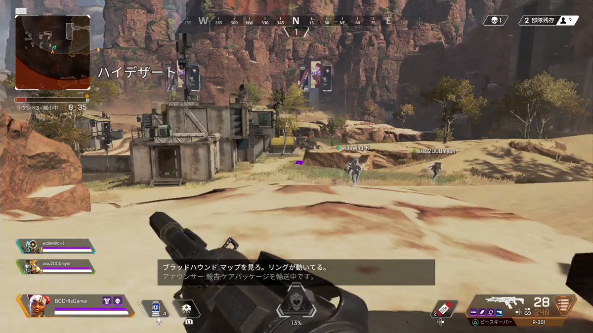 グーパンした方がえーんかリロードすべきなんかスゲー迷う... って言ってる間にやたーーー✨✨ #Apex #ApexLegends #ApexLegendsBattleRoyale #PS4