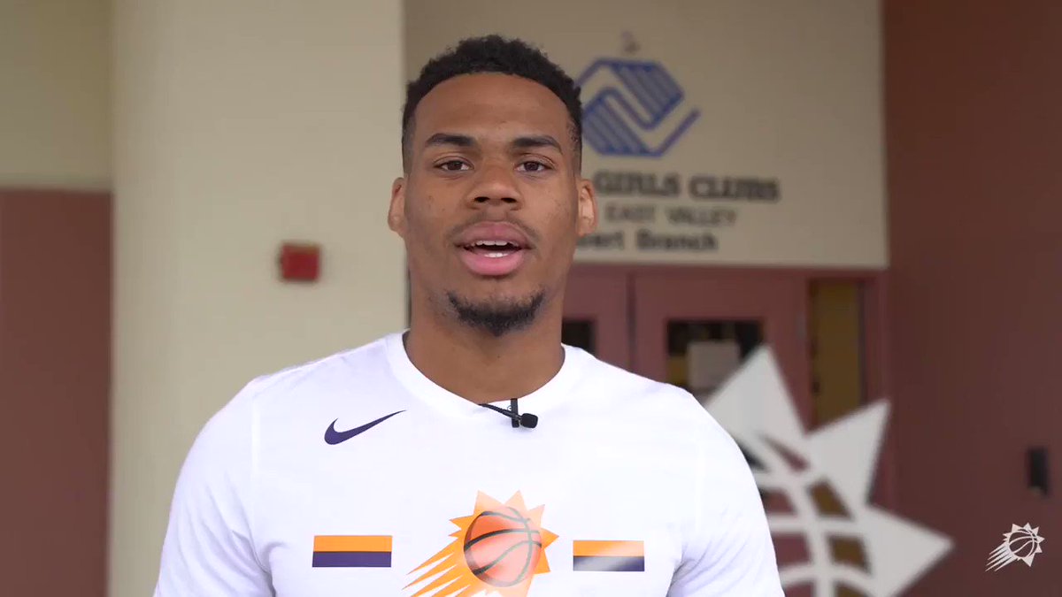 . @NBA FIT Week continues here in Phoenix! @ElieOkobo_0 visited young @JrSunsJrMercury participants at the Boys & Girls Club of the East Valley, helping them stay physically FIT by going through some basketball drills.
#NBAFIT | #SunsFIT – at Boys & Girls Club Of The East Valley