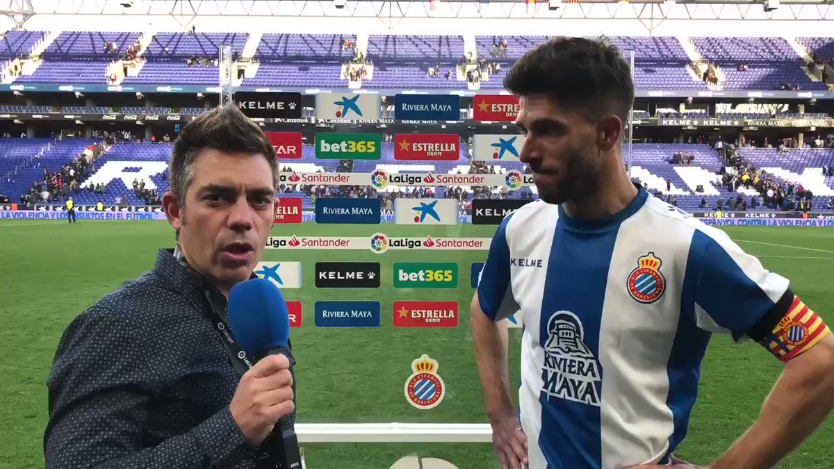 🎥 SUPERFLASH | Valoracions de Dídac Vilà després del partit amb Espanyol TV: https://m.youtube.com/watch?v=BSsVsuCq84g …
#RCDE | #Volem | #EspanyoldeBarcelona | #EspanyolSevillaFC