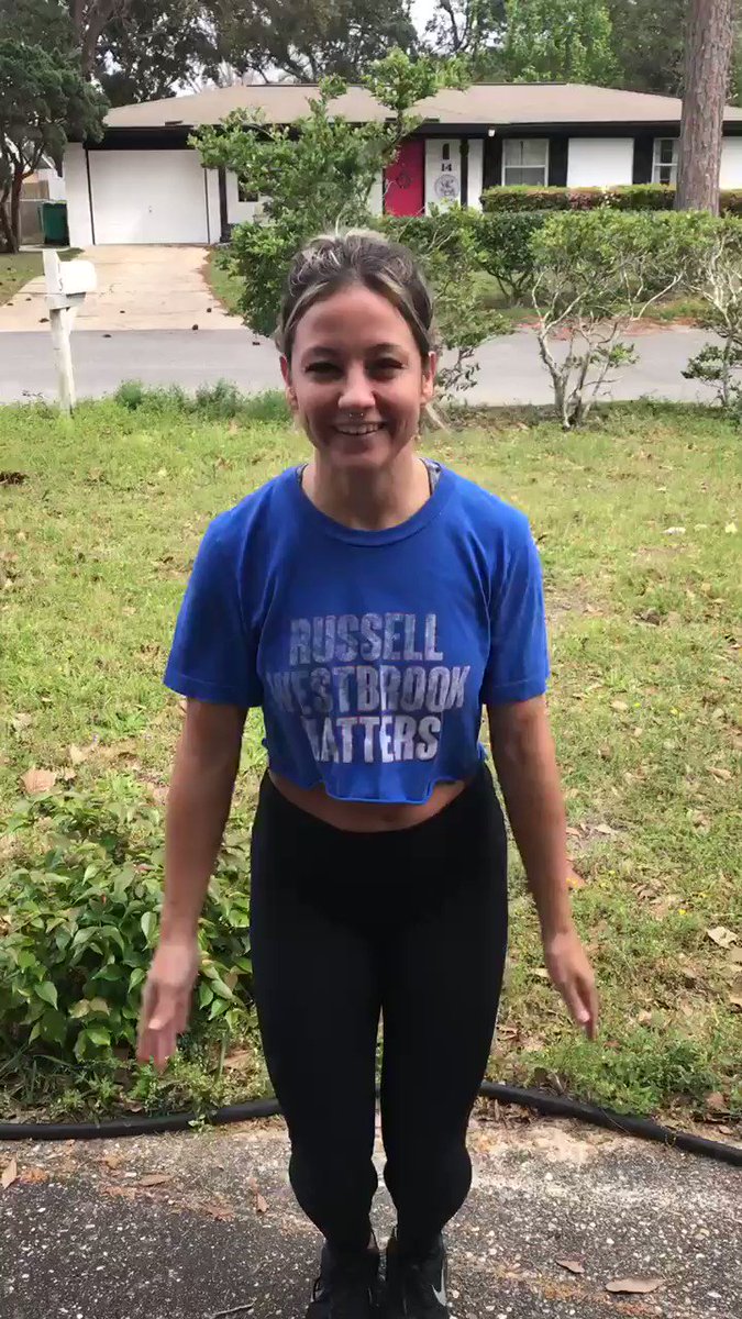 #FitWeekChallenge #NBAFit
@okcthunder #ThunderUp
