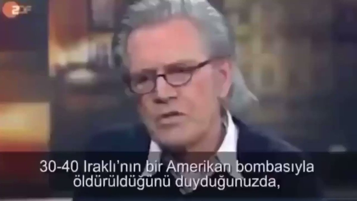 Alman gazeteci Todenhöfer: Haçlı seferlerinde 5 milyon insanın, dünyayı sömürgeleştirirken 50 milyon insanın, 6 milyon yahudinin, 1. ve 2. Dünya savaşında 70 milyon insanın ölümüne sebep olan müslümanlar değildi. Tüm bunlar batı dünyasının zorbalıklarıydı