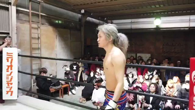 ついにシバターと殴り合いで決着付けました