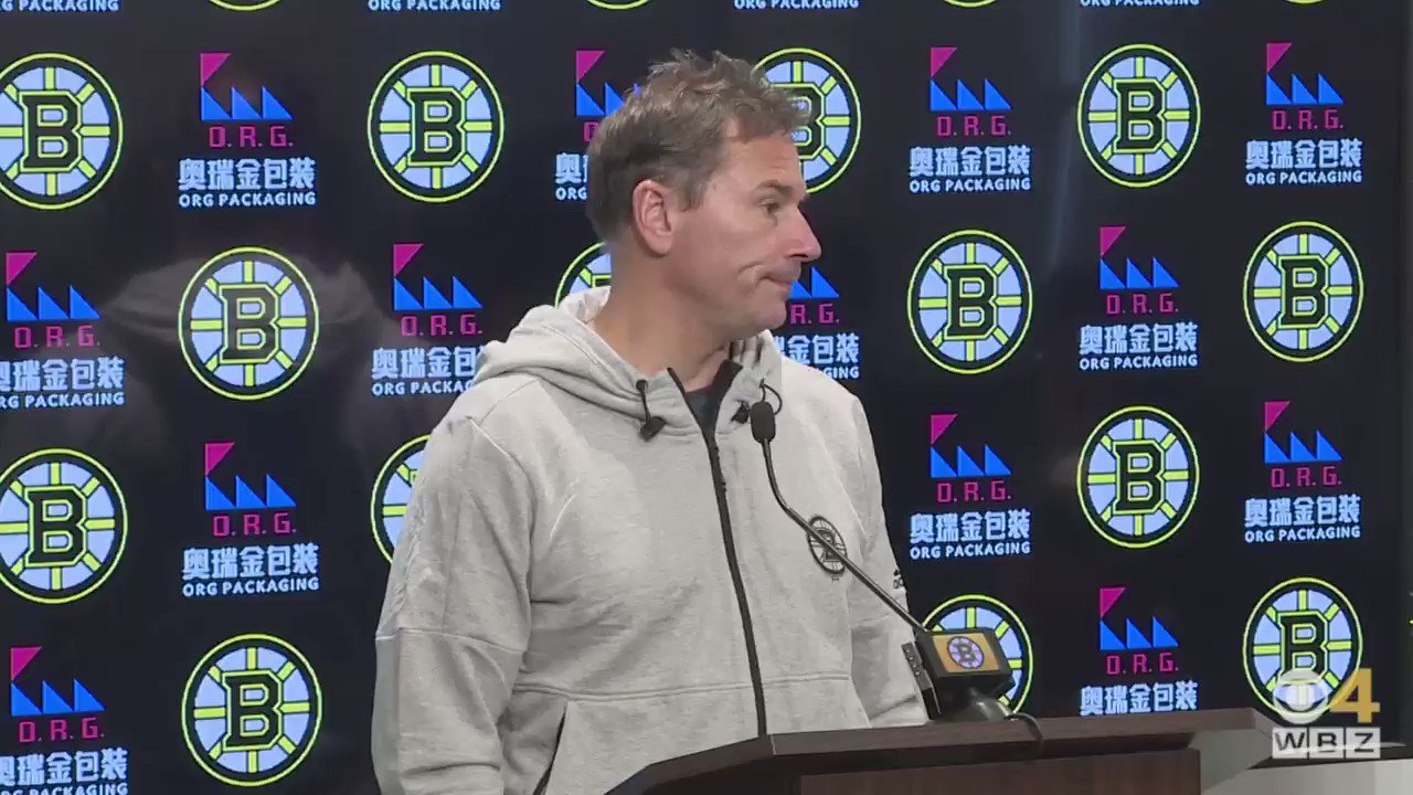  Bruce Cassidy said the players sang happy birthday to Zdeno Chara and got him a cake  
