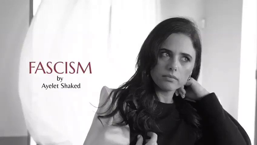 This is one of the most bizzare election ad you have ever seen: Israel's Minister of Justice (!!) Ayelet Shaked plays a model, sprays herself with "Fascism" perfume and says: "Smells like democracy to me". Viktor Orban on steroids