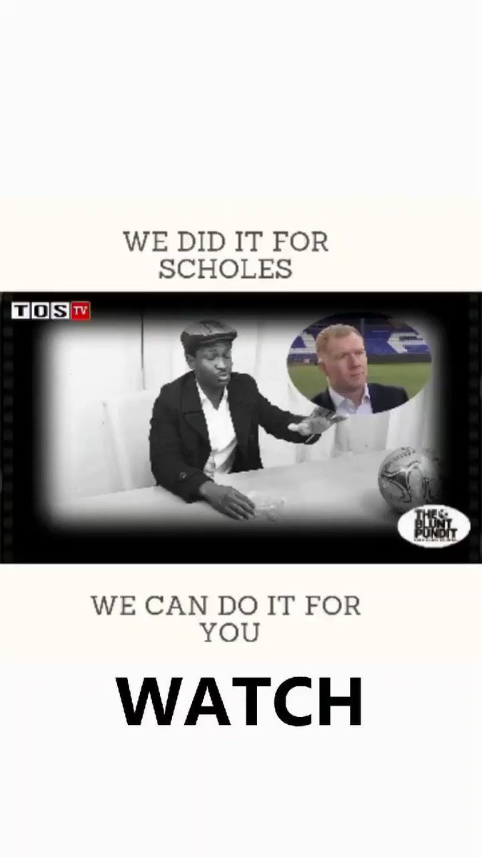 We did it for scholes we can do it for you! #scholes #paulscholes #manchesterunited #arsenalfan #aftv #arsenal #championsleague #TakaFantasyFootball #bbcsports #motd #PLTONIGHT #SkySports