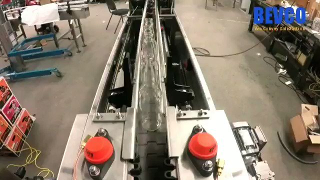 Take a tour through BEVCO's Rinser! We connected the infeed & outfeed for a test run, providing bottles with a happy carousel
This rinser uses ionized air, but a water rinse is also available. Our rinsers are versatile! :)
#Rinser #packaging #manufacturing #beer #productionline