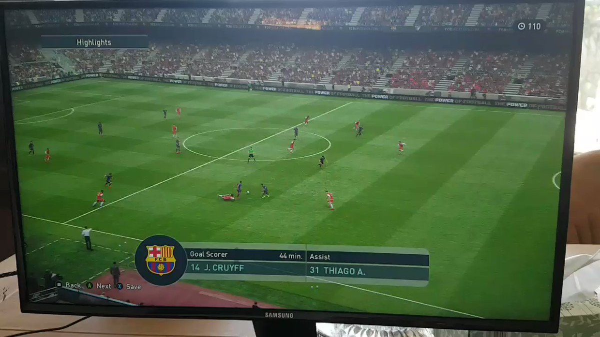 #14 #CruyffLegacy #Johan ❤ #ForçaBarça #Mésqueunclub
CAS F.C Barca Boys are dancing in #myClub 🎗💪🏼😎🤙 @FCBarcelona_cat @FCBarcelona @we_konami @officialpes @PESlatam #THEPITCHISOURS #TheEvolutionOfFootball #WhereTheLegendsPlay @JCFoundation @JohanCruyff #CreatingSpace