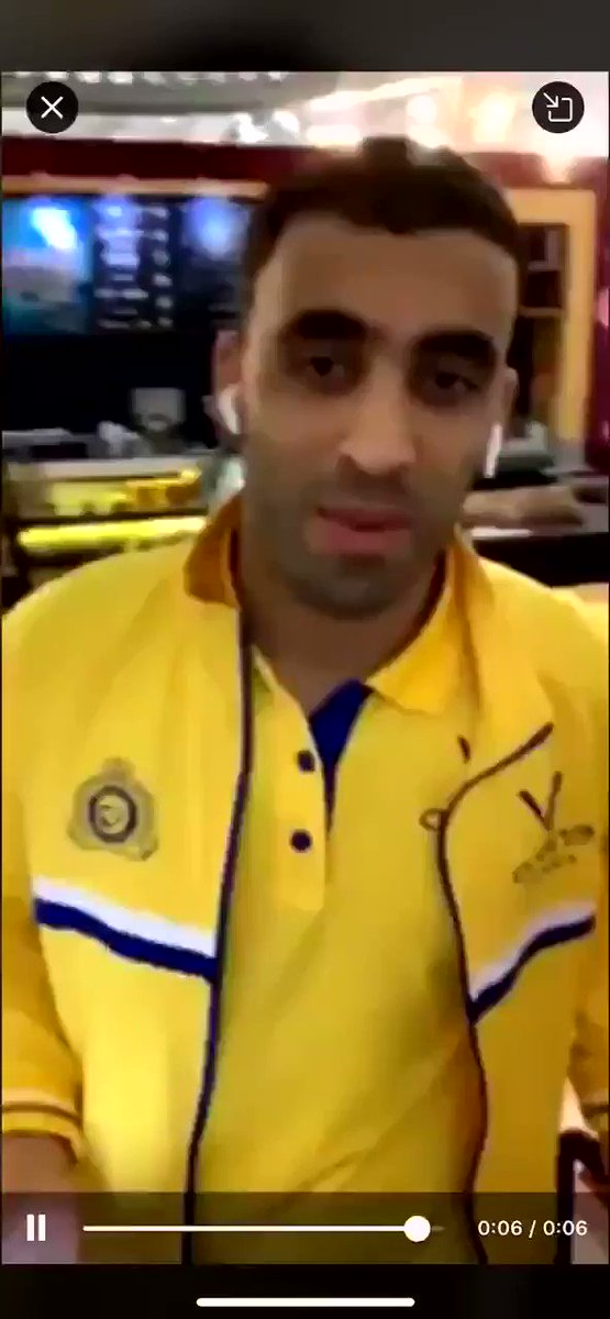 من يلوم القلب في عشق النصر هو شريك الروح في عشق الجمال والجمال أكيد الأصفر منبعه 💛💙@AbderrazzakHam3 @AlNassrFC