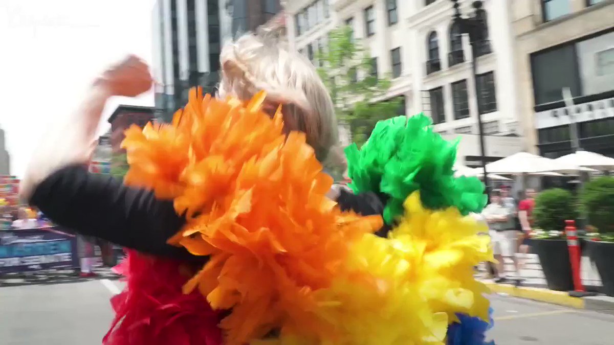 I was feeling sad earlier today & then I thought about Liz Warren dancing at Boston Pride & everything feels much better now