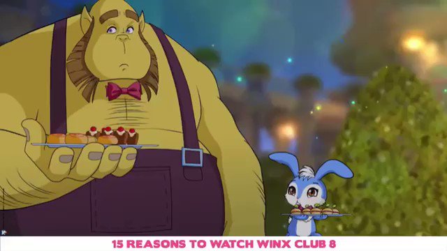 Kiko and Knut: season 8 comic duo! 🐰🤣🙌🏻 #Winx #WinxClub #Winx8 #Kiko #Knut #Song #ElenaBorroni #AlessiaOrlando #15ReasonsToWatchWinx8