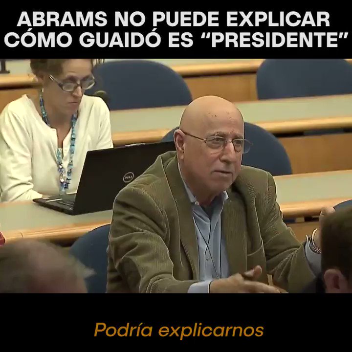 Elliot Abrams no puede explicar cómo es que Guaidó es "presidente interino",llega a afirmar que "él no está en el poder"
Ninguno de los supuestos de la falta absoluta del presidente @NicolasMaduro se cumplió y este sigue en funciones
¿Guaidó preside un interinato que no existe?