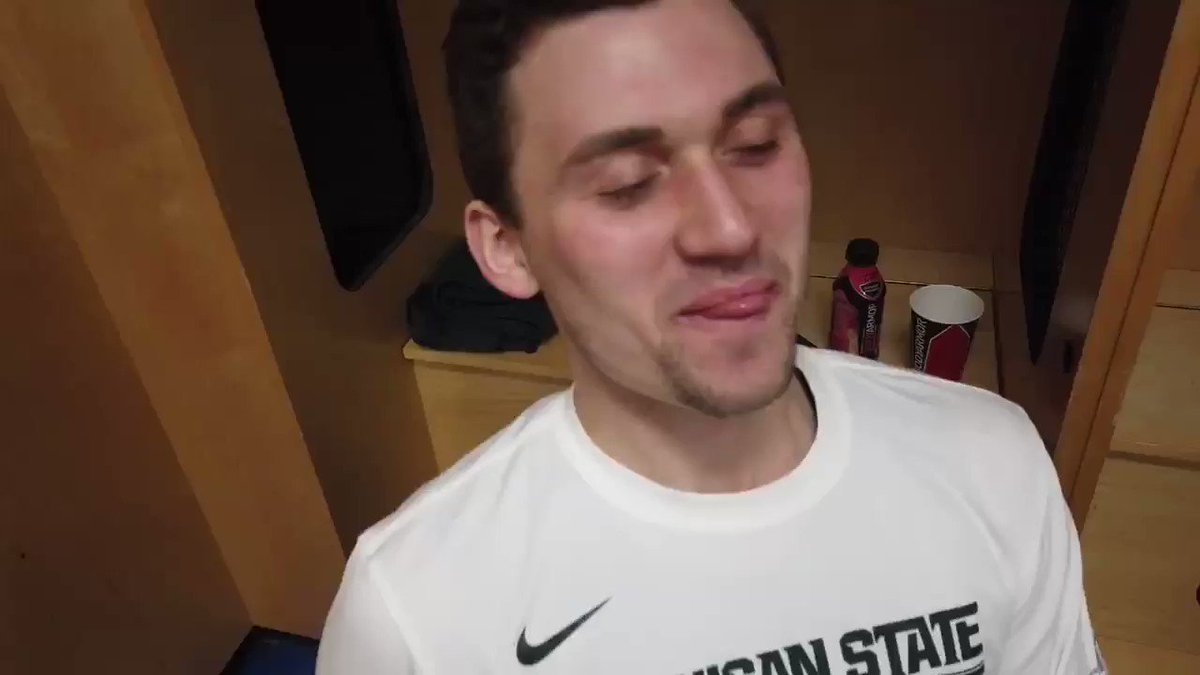 Michigan State Basketball (@MSU_Basketball) on Twitter photo 21/03/2019 02:15:19 .@ConnerGeorge3 with the 1 on 1 exclusive with @FosterLoyer 🎙 #SpartanDawgs x #MSUMadness .@ConnerGeorge3 with the 1 on 1 exclusive with @FosterLoyer 🎙 #SpartanDawgs x #MSUMadness