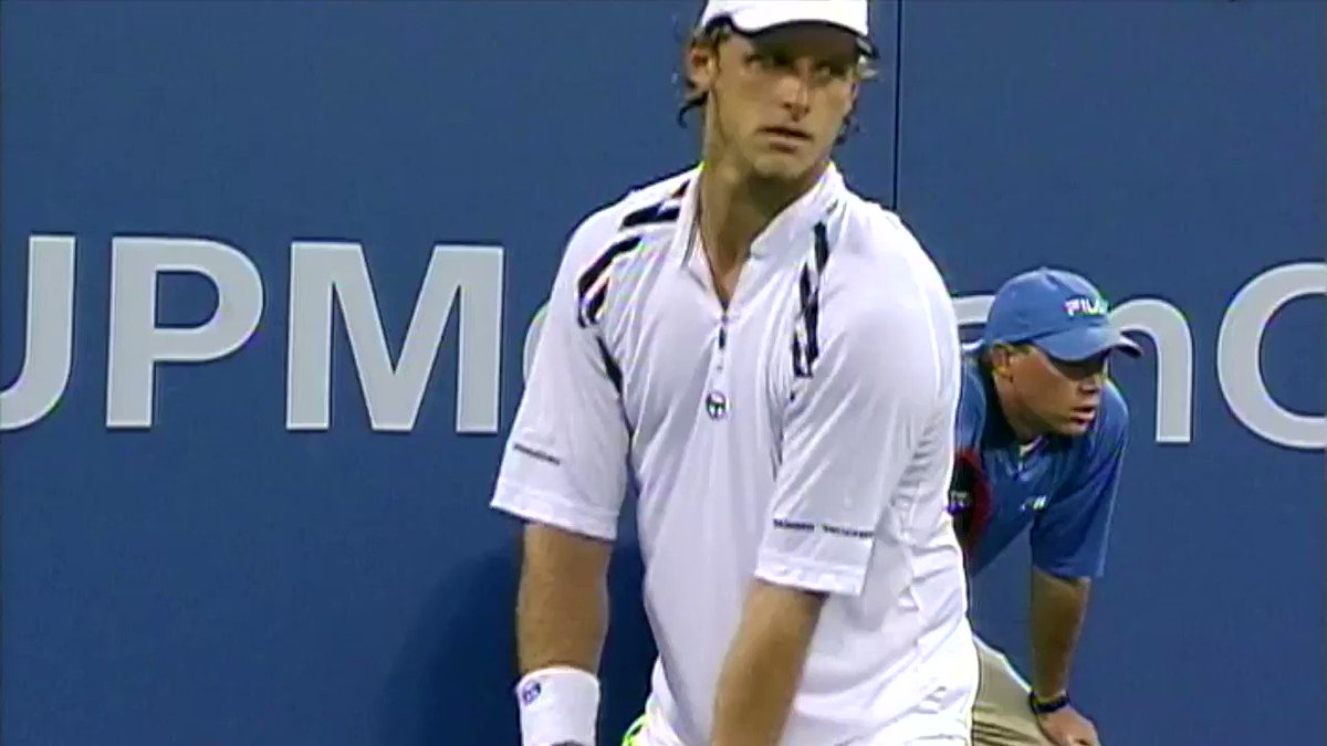 US Open Tennis (@usopen) on Twitter photo 21/03/2019 03:29:37 #USOpen After Dark: @nalbandiandavid and El Aynaoui flashing some serious 🔥🔥... 🎥: 2003 #USOpen QF #USOpen After Dark: @nalbandiandavid and El Aynaoui flashing some serious 🔥🔥... 🎥: 2003 #USOpen QF