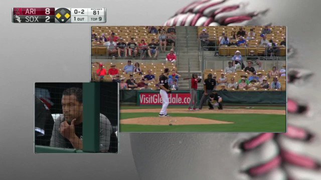 1st #SpringTraining game. 1st #SpringTraining 💣.
Oh, and he's only 18 years old ...
With his father in the #WhiteSox dugout, #Dbacks No. 7 prospect Alek Thomas went yard tonight in the @Dbacks' 11-2 victory. More on Thomas: https://atmlb.com/2S8jK8x