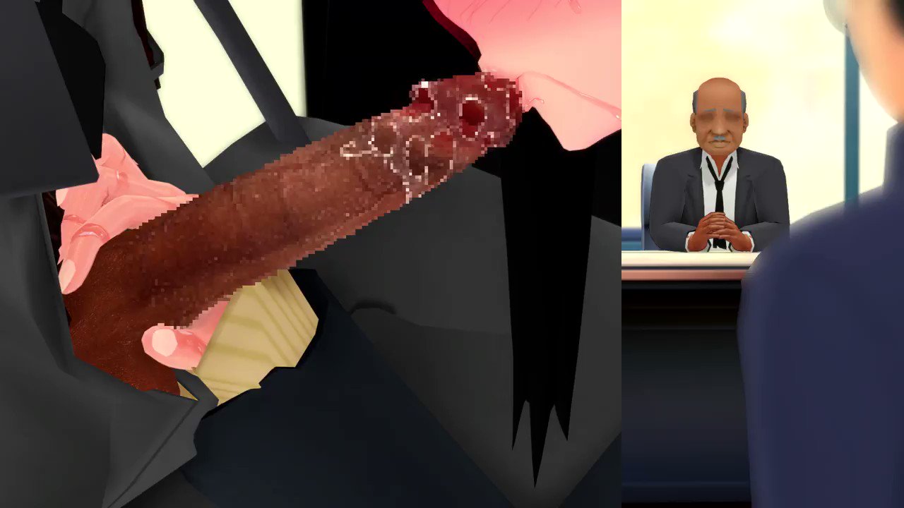 机の下 フェラチオ  / X