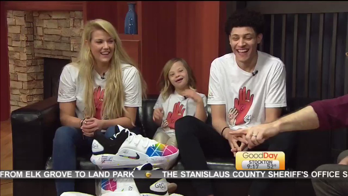 Special thank you to @GoodDaySac for having us on this morning!! Make sure you stay tuned for the raffle!
All proceeds are going to @GiGis_Playhouse Sacramento!! #WorldDownSyndromeDay #GenerationG
