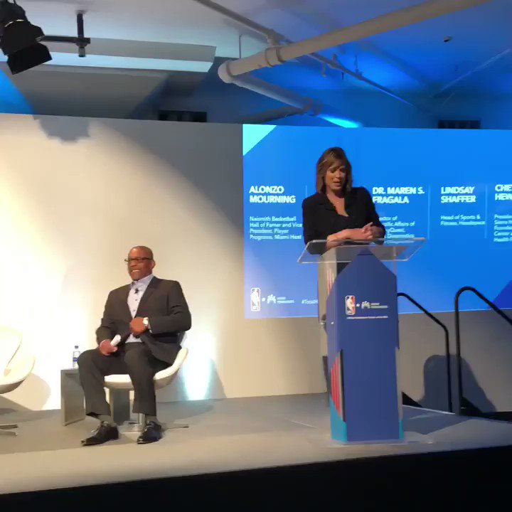 Alonzo Mourning takes the #TotalHealthForum stage! @KPShare
