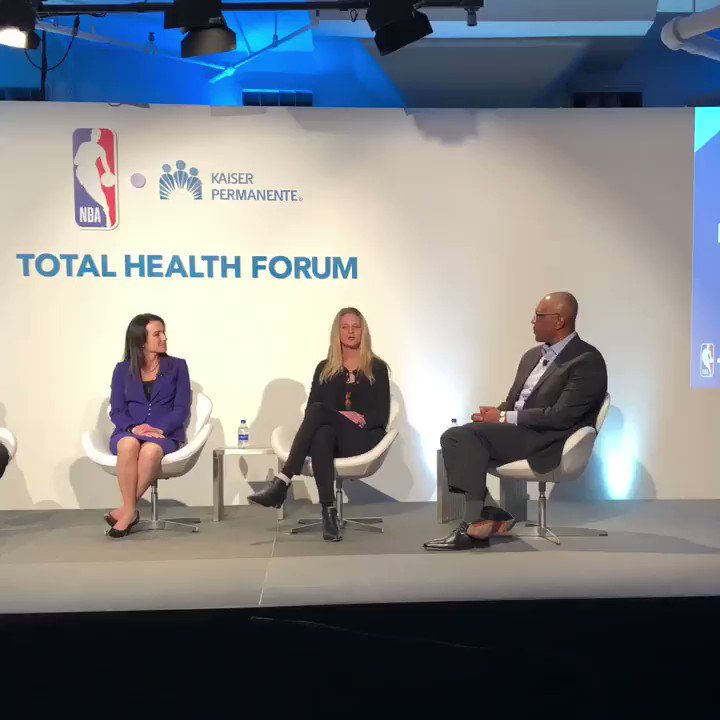 Head of Sport at @Headspace, Lindsay Shaffer speaks on the company’s vision of mental strength in sport. #TotalHealthForum @KPShare