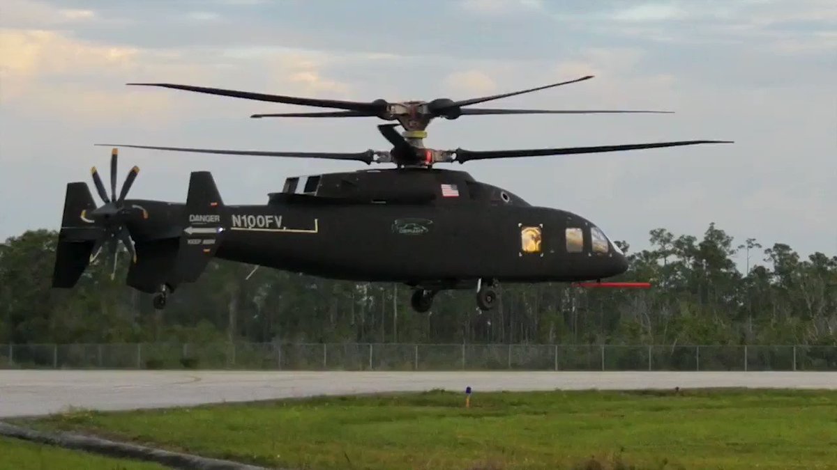 .@Sikorsky-#Boeing Defiant’s first flight puts the @USArmy one step closer to meeting their Future Vertical Lift mission.
RELEASE: https://boeing.mediaroom.com/2019-03-21-Sikorsky-Boeing-SB-1-DEFIANT-TM-Helicopter-Achieves-First-Flight …