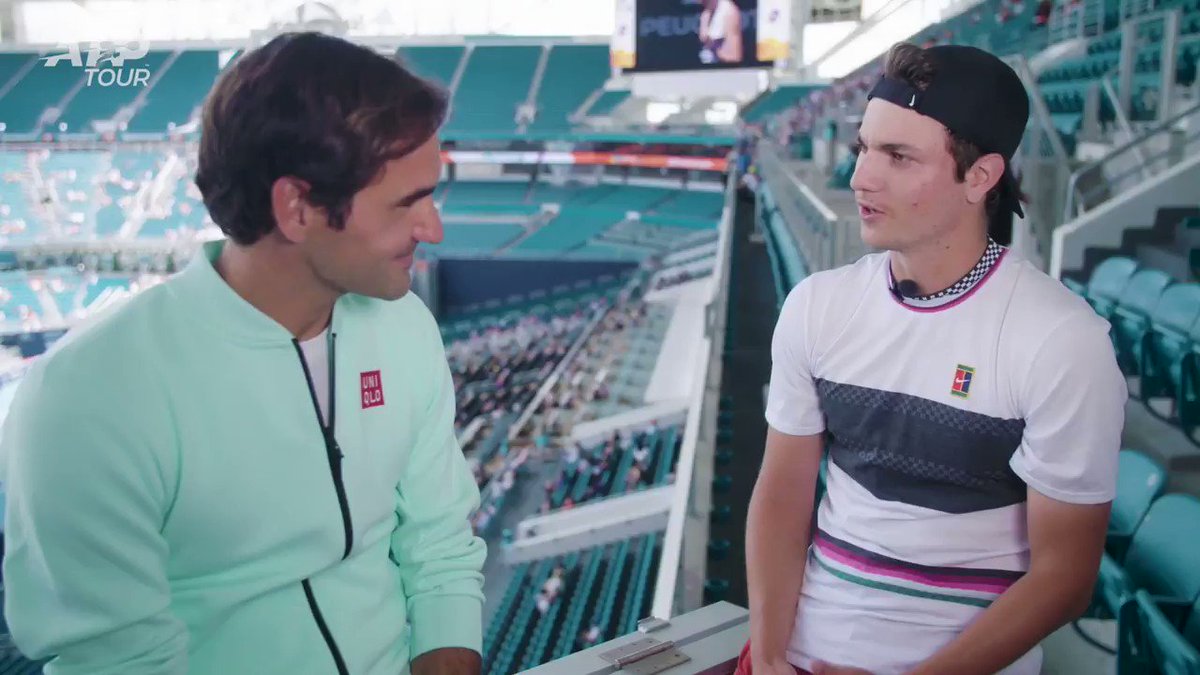 A question @rogerfederer has never been asked before?! 😱
This has to be a first...
👀full version 👉 http://bit.ly/2HCVgyC