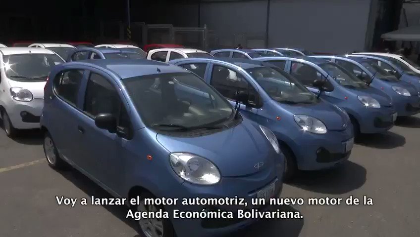 Tenemos plena capacidad instalada, el personal obrero y profesional, necesario para dar el gran impulso a toda la industria automotriz. Venezuela avanzará hacia una economía productiva y diversificada. ¡Juntos alcanzaremos los grandes objetivos para el bienestar de la Patria!