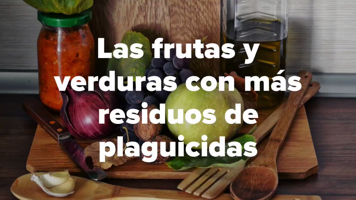 #Video 🎥 Estas son las frutas y verduras con más residuos de plaguicidas ➡️ http://bit.ly/2UOOdpw