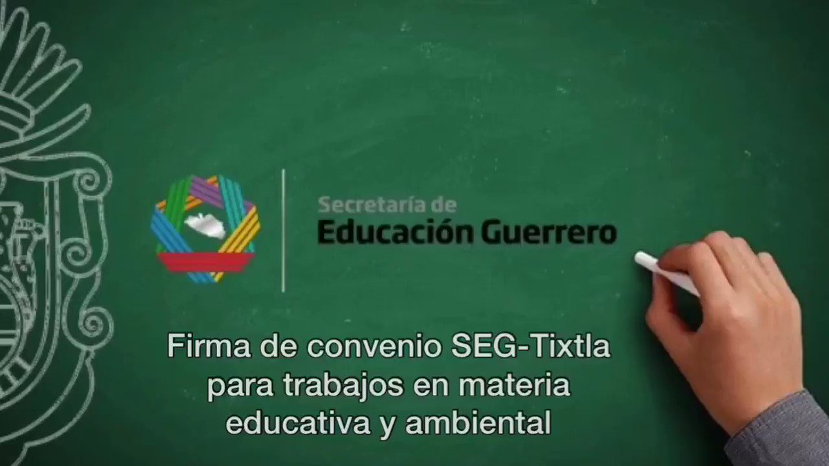 📹#Video/En el marco del Día Mundial del Agua, la SEG y el Gobierno Municipal de #Tixtla firmaron un convenio 🤝 de colaboración educativa y ambiental 🌎🌱