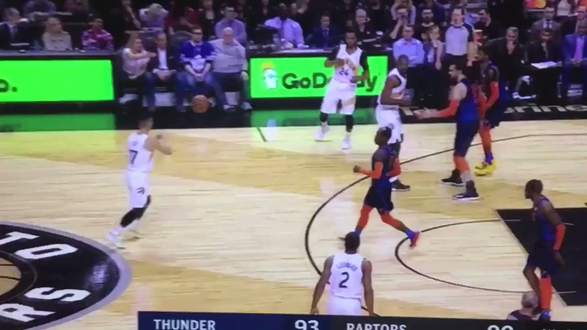 DENNIS IS PLAYING GREAT DEFENSE AND HE’S FIRED UP ABOUT IT
