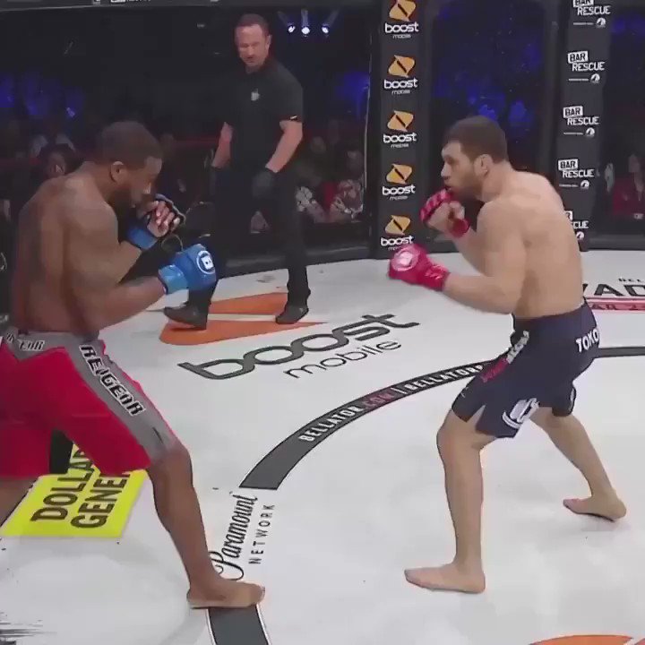 Best comeback ever? #Bellator218