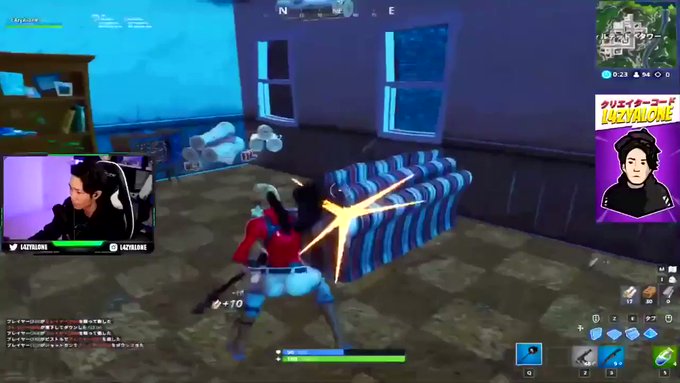A List Of Tweets Where レイジー L4zyalone Was Sent As Fortnite 1 Whotwi Graphical Twitter Analysis