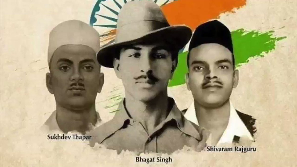 A tribute to my role model, the greatest hero of all times... Amazed that such men walked the earth in flesh and blood! Salute to the institution of inspiration #BhagatSingh