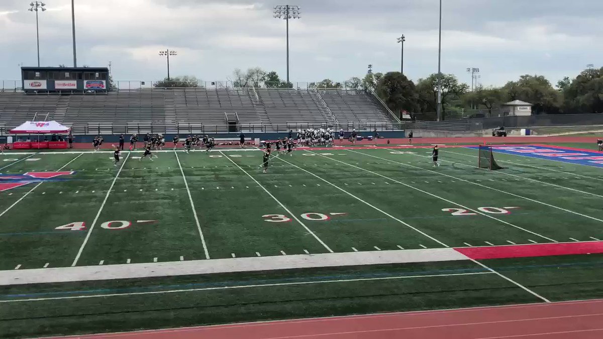 Victory for the Gold squad, BLUE up next! – at Chaparral Stadium, Westlake High School