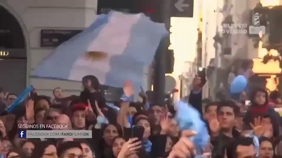 AMAZING! Millions of Argentinians raised their voices today for preborn babies. We MUST be a voice for those who cannot defend themselves.
🕊EVERY LIFE MATTERS
❤EVERY HEARTBEAT MATTERS
Thank you ARGENTINA for fighting AGAINST abortion! #SalvemosLas2Vidas #YoMarchoPorLaVida