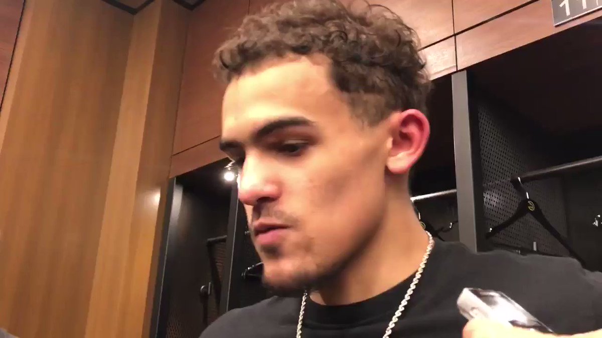 “Those are the types of plays you live for.” - @TheTraeYoung on his game-winner ⤵️⤵️