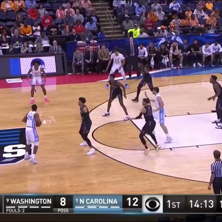 1st Half Highlights from UNC-Washington 🏀🐏