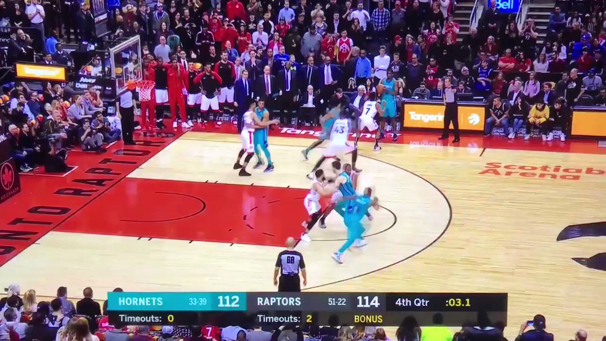 You have just witnessed the most absurd NBA buzzer beater in a long time
Jeremy Lamb keeps the Hornets in playoff race with THIS