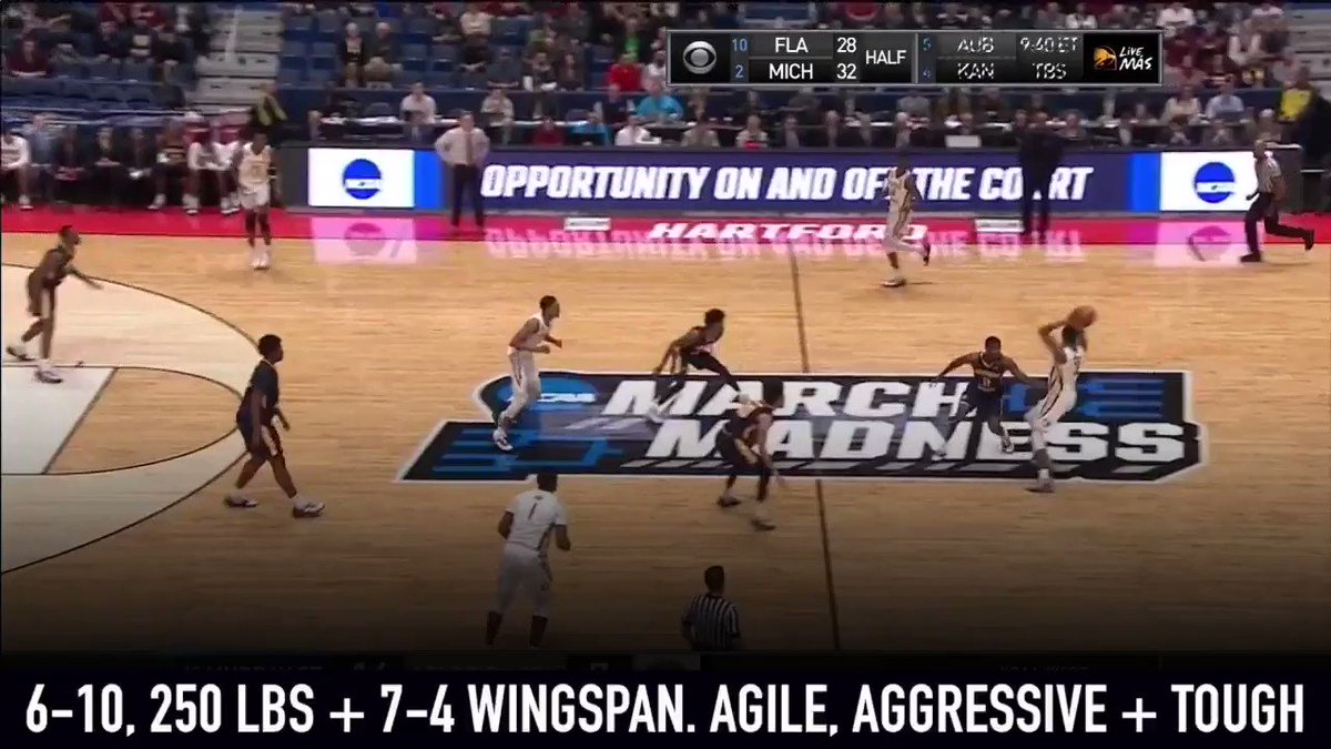 Mfiondu Kabengele impressed #NBA scouts with his play in the first + second rounds of the #NCAA Tournament, as he shot 63.6% from the field, grabbed 8.5 RPG + blocked 2 shots pet contest against #MurrayState + #Vermont