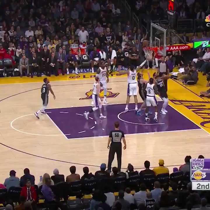 LeBron James com um no-look pass
#NBA #nbanaespn #NBAnoSporTV #LakeShow #KingJames