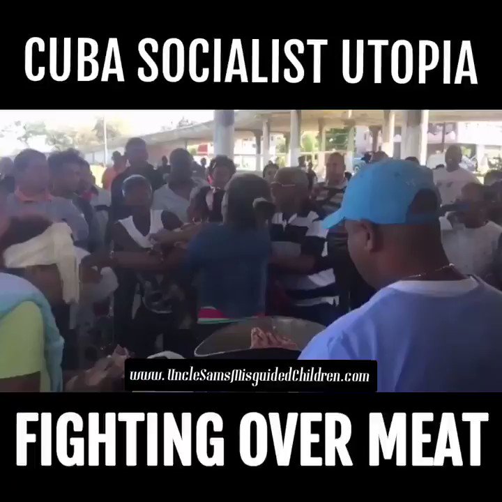 Cubans are dealing with the worst food shortage in years. No different than Venezuela. How’s this for your socialist utopia?