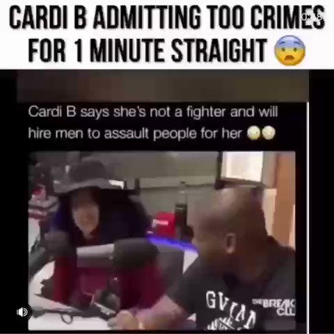 CARDI COSBY: Countdown to Lockup! Cardi B admits DRUGGING, ROBBING, RAPING MEN
#survivingcardib #blackcontentcreators #Blacktwitter #marchmadness