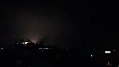 WATCH AND LISTEN: Hamas fires a barrage of rockets at Israeli civilians last night.